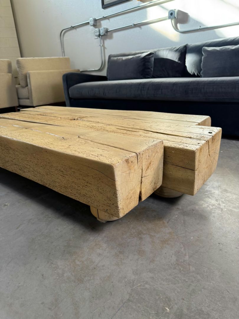 Custom Reclaimed Wood Coffee Table