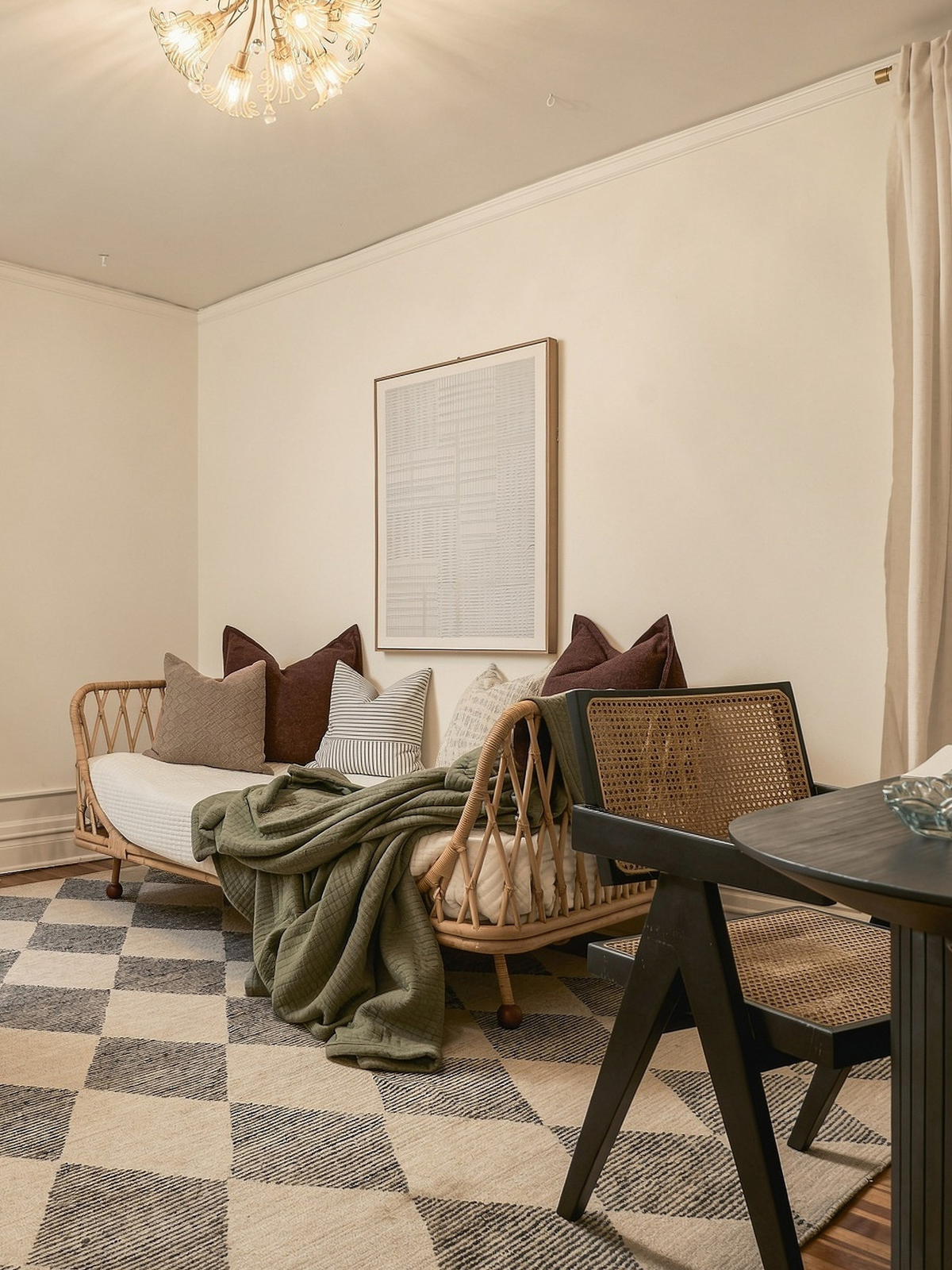 Anthropologie Pari Rattan Daybed