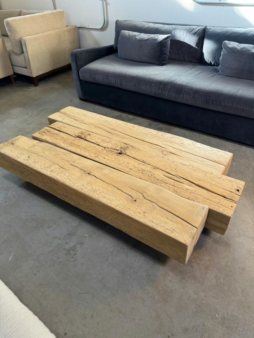 Custom Reclaimed Wood Coffee Table