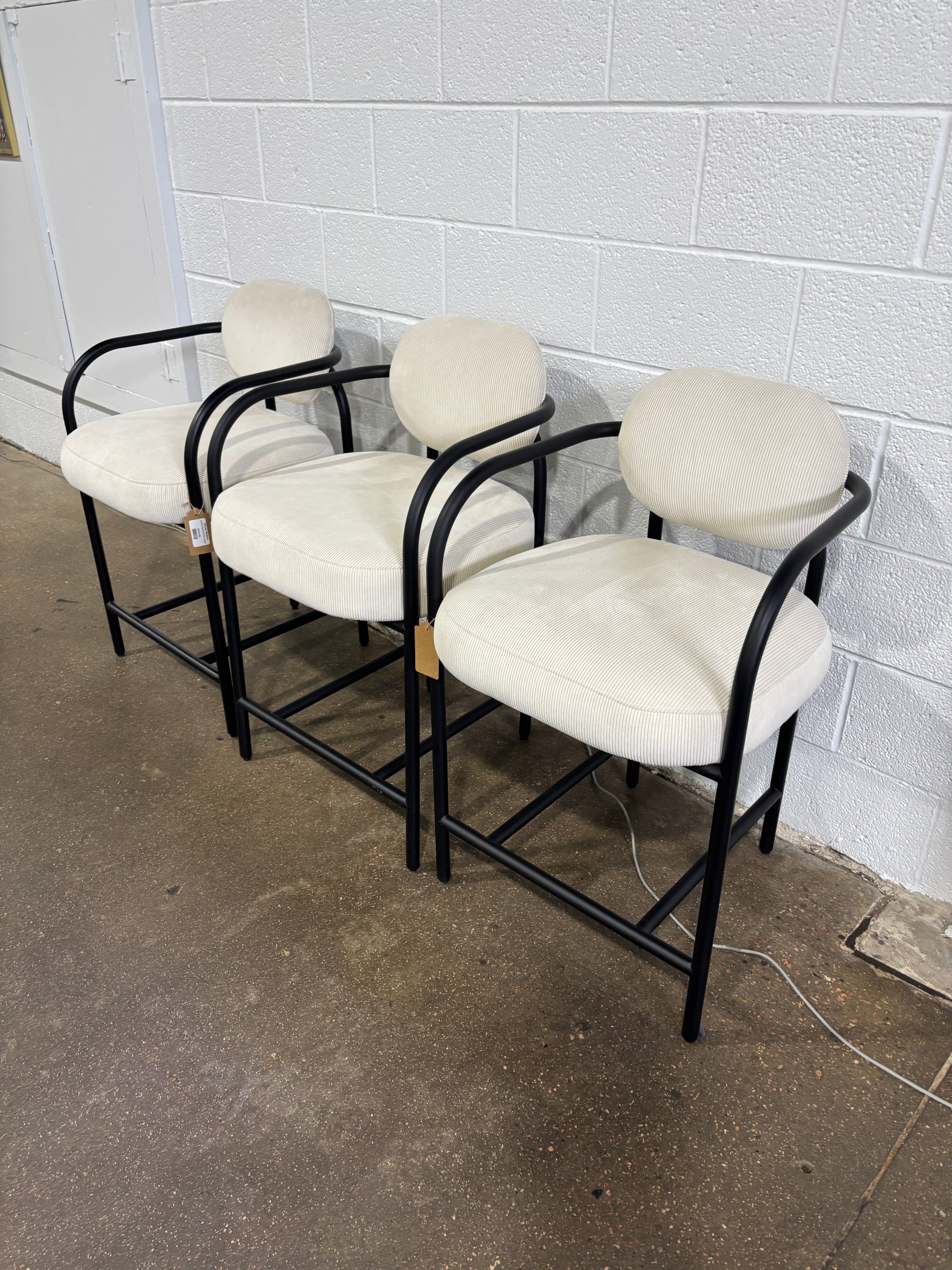 Denver Modern Arches Counter Stool - Cream - Image 6