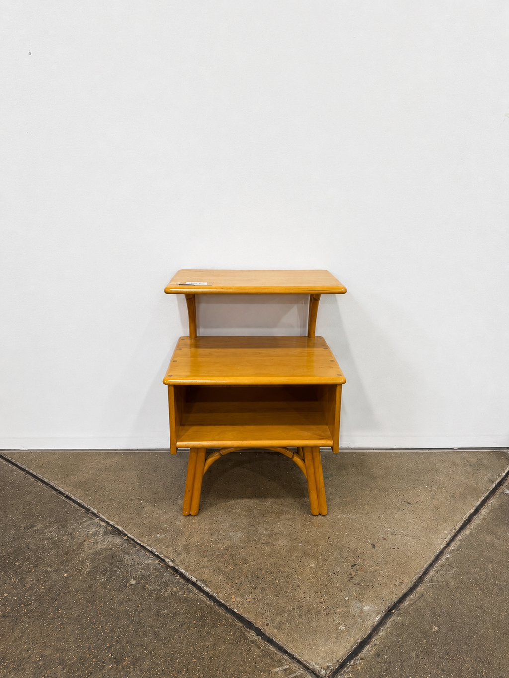 Heywood Wakefield Bamboo Side Table - Image 1