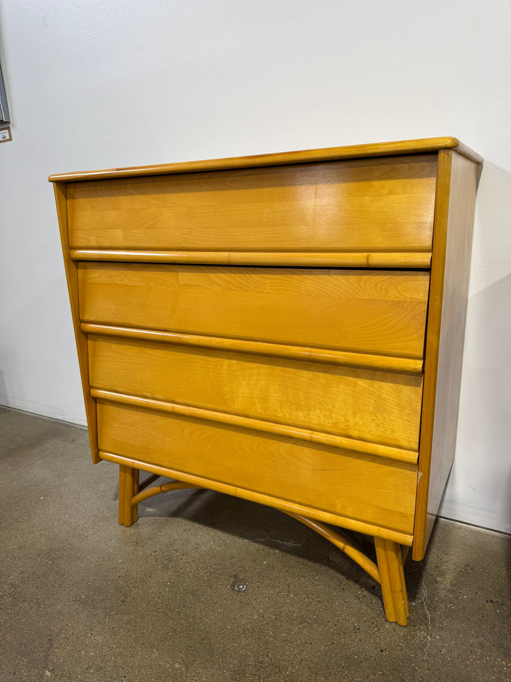 Heywood Wakefield Tallboy Dresser - Image 2