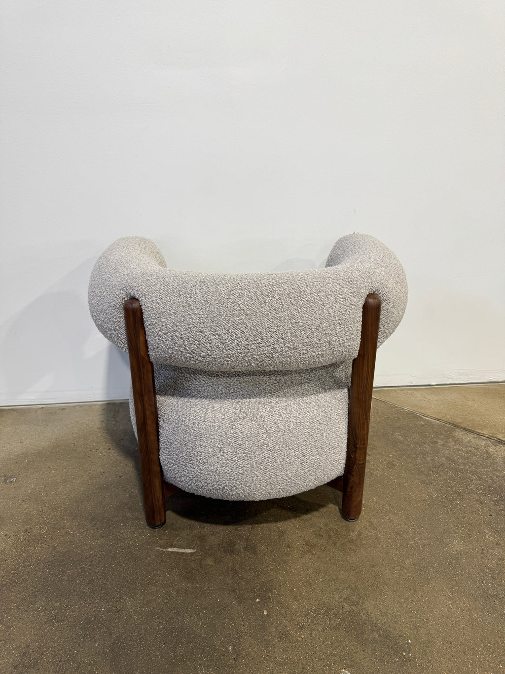 Denver Modern Rio Lounge Chair - Stone Bocule - Image 5