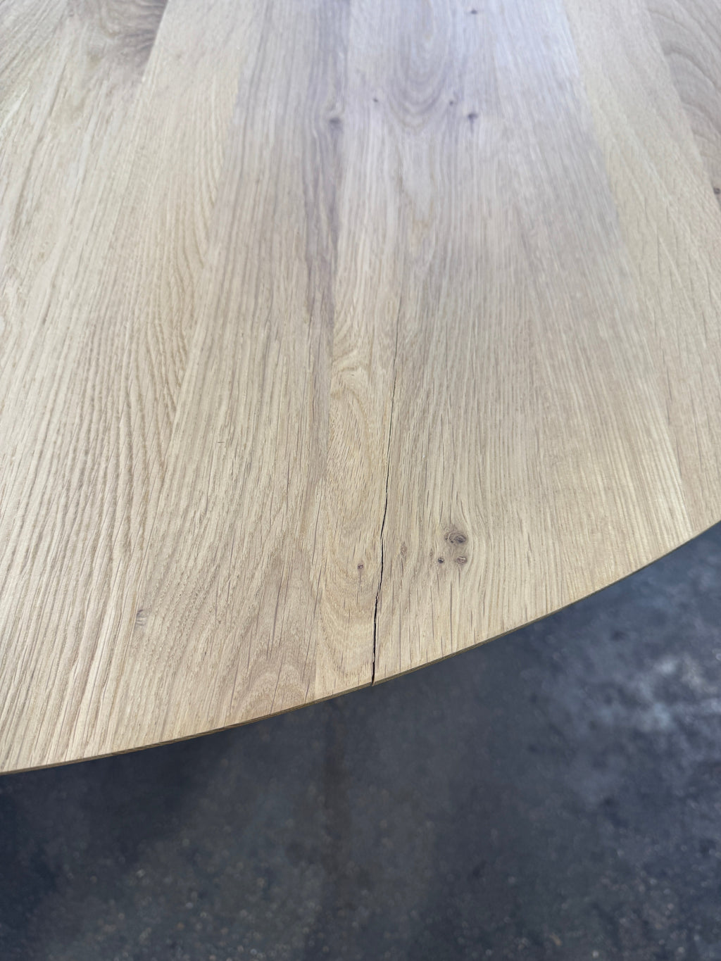 Ethnicraft Comet Dining Table 54" (AS-IS) - Image 3