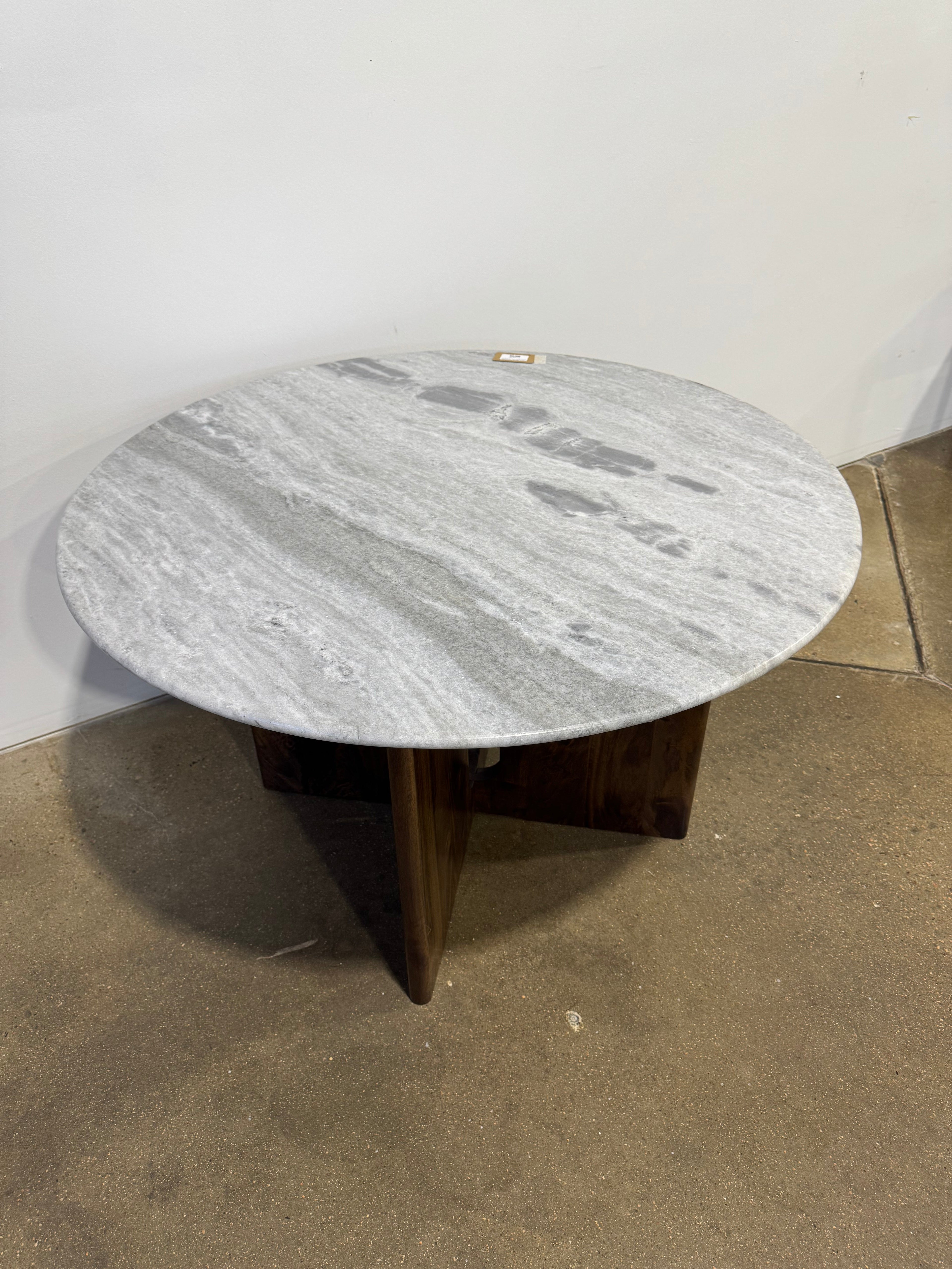 Moe's Home Collection Stanley Dining Table, White Marble - Image 3