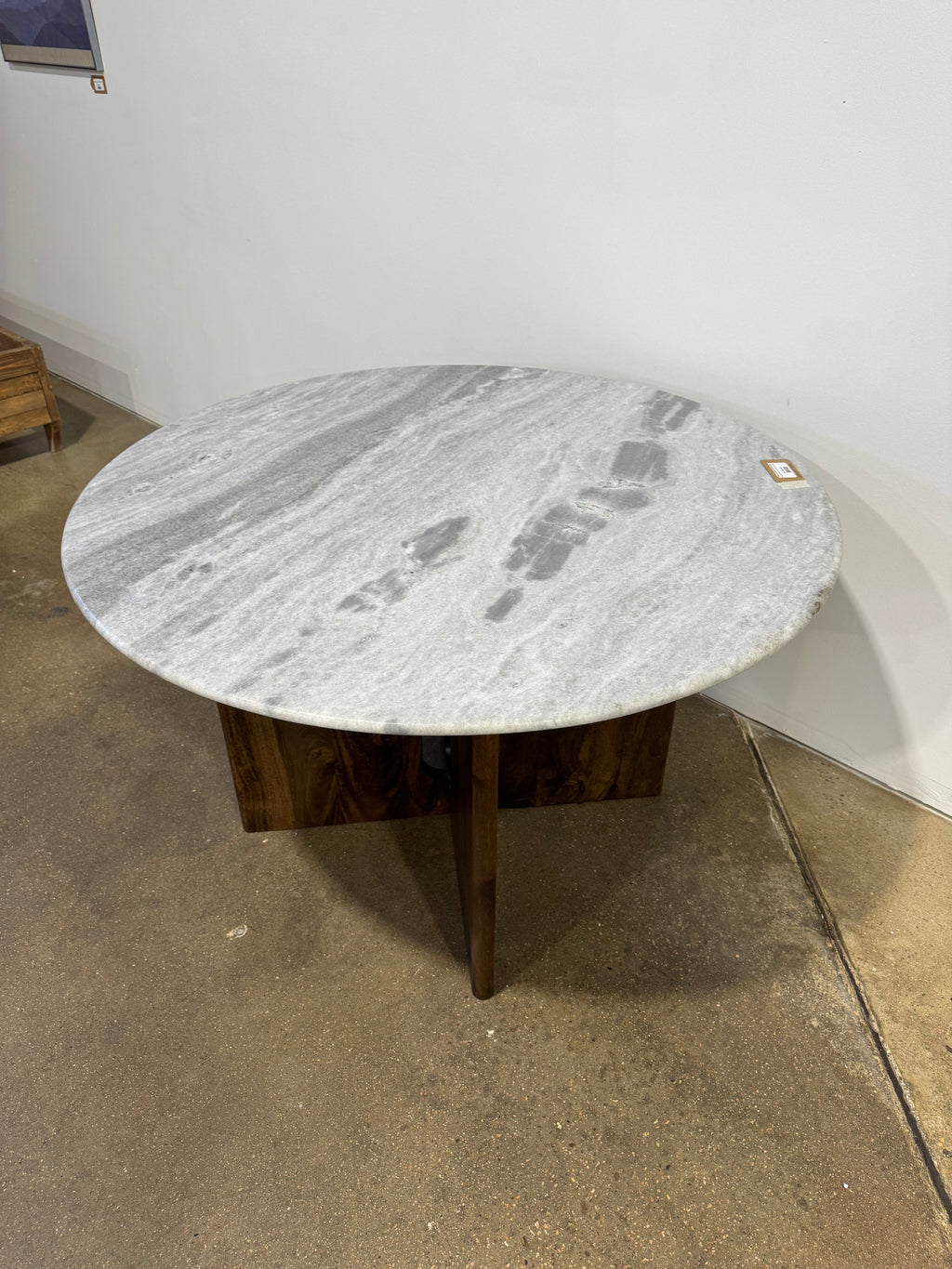 Moe's Home Collection Stanley Dining Table, White Marble - Image 4