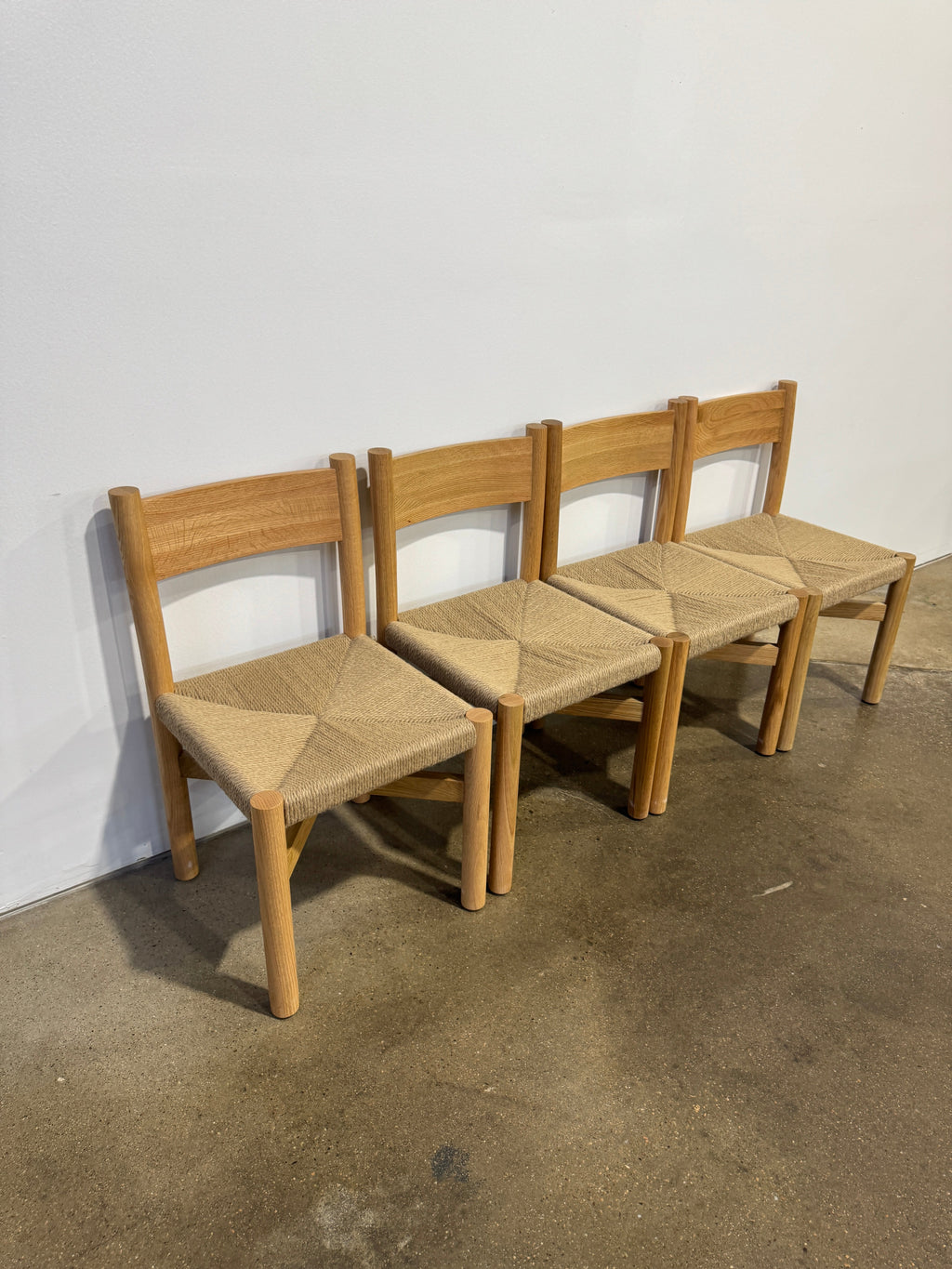 House Of Leon Nonna Dining Chair (set of 4)-Warm Oak - Image 3