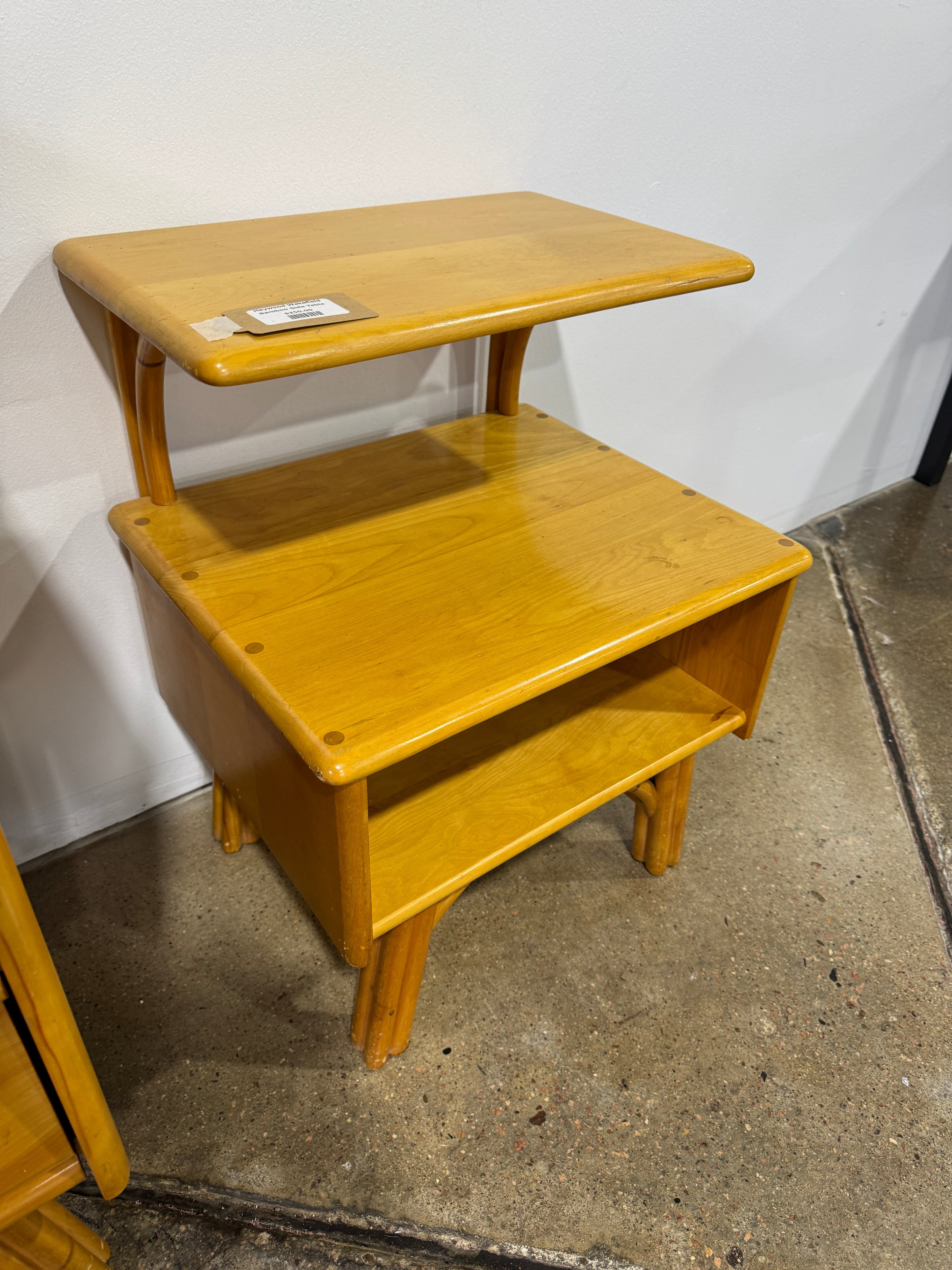 Heywood Wakefield Bamboo Side Table - Image 4