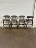 Moe's Home Collection Belfort Counter Stool, Walnut - Image 1