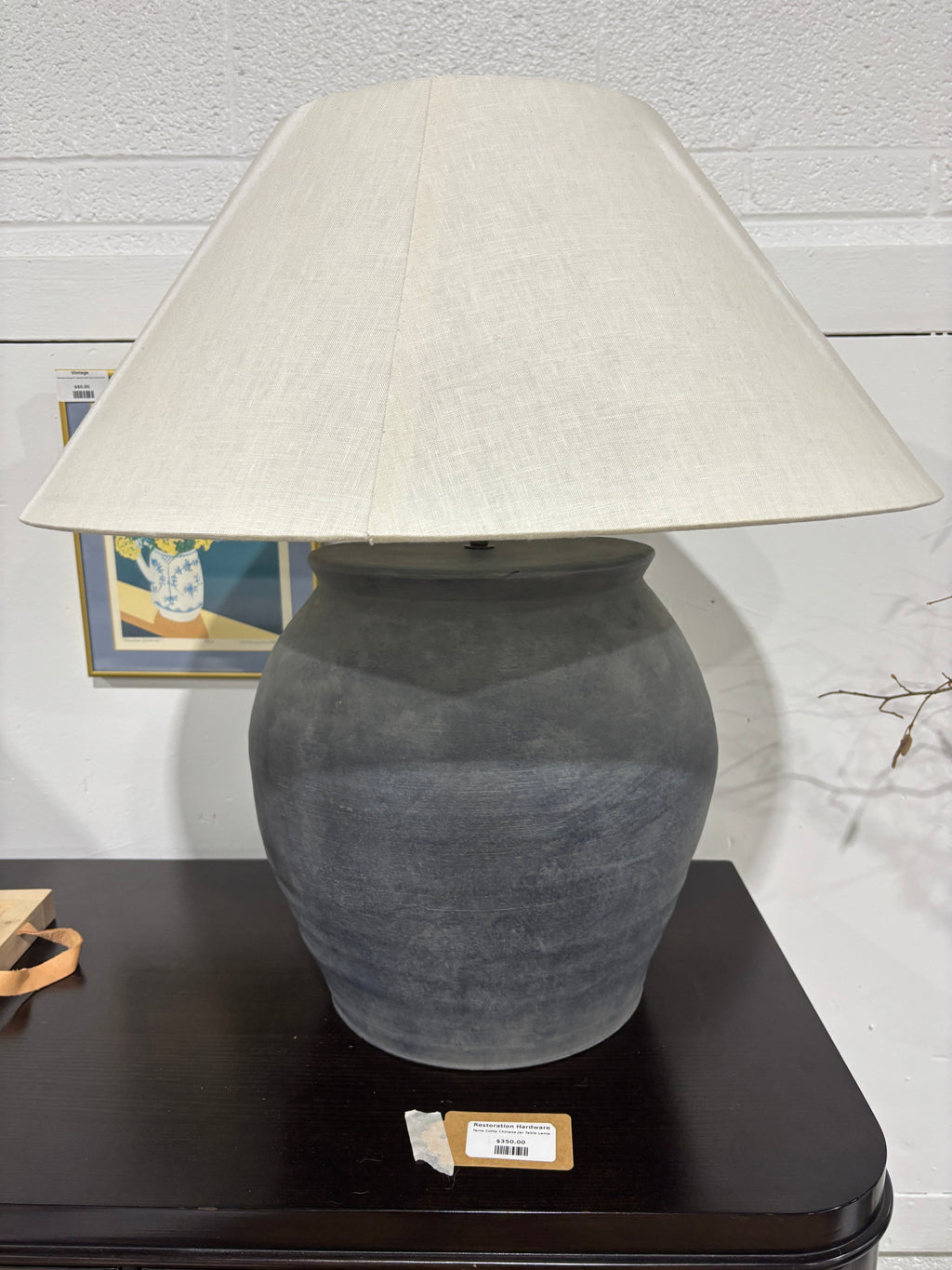 Restoration Hardware Terra Cotta Chinese Jar Table Lamp (Copy) - Image 1