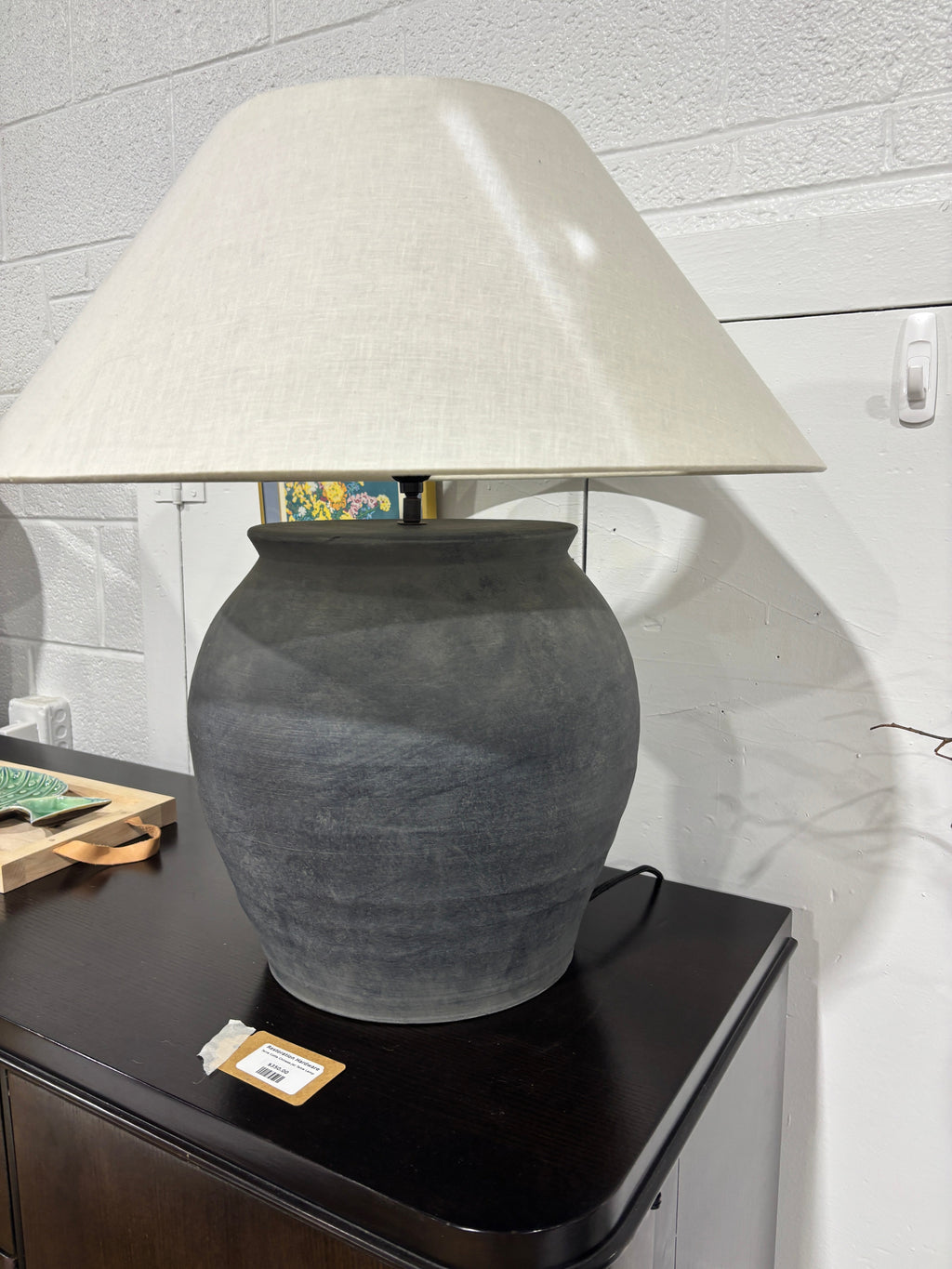 Restoration Hardware Terra Cotta Chinese Jar Table Lamp (Copy) - Image 2