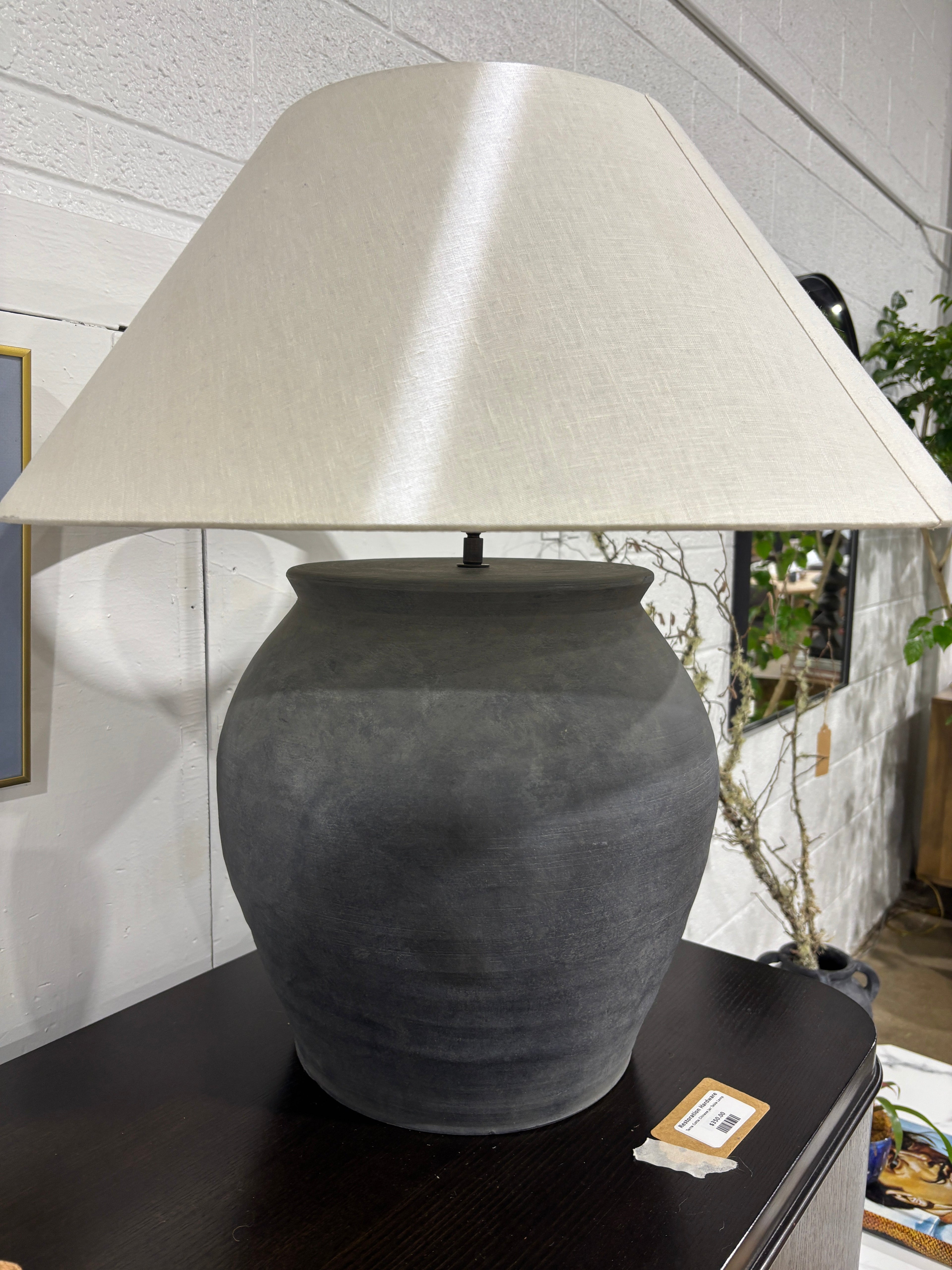 Restoration Hardware Terra Cotta Chinese Jar Table Lamp (Copy) - Image 3