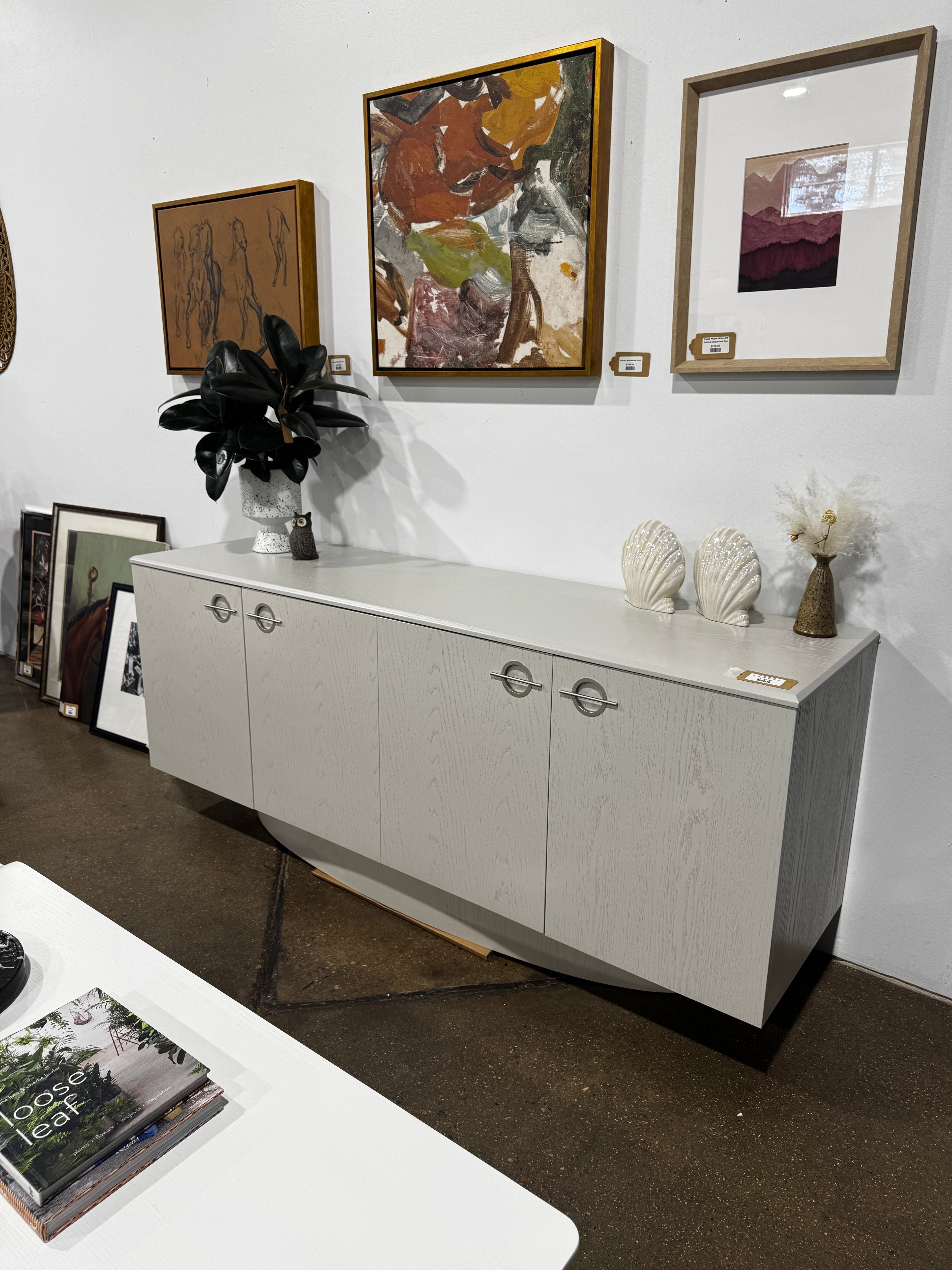 Hews Home Toni 4-Door Buffet with Veneer Top - Image 2