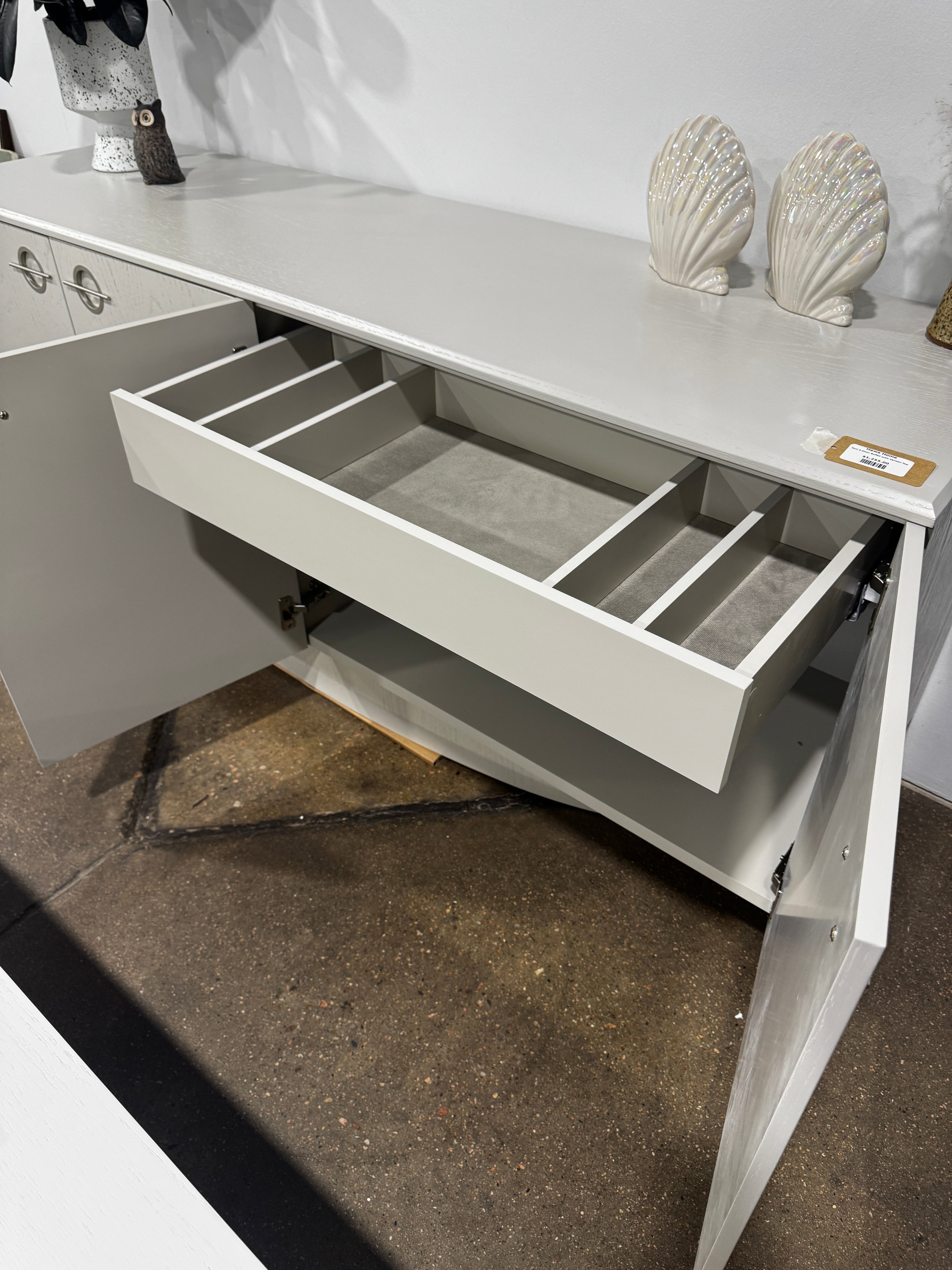 Hews Home Toni 4-Door Buffet with Veneer Top - Image 5