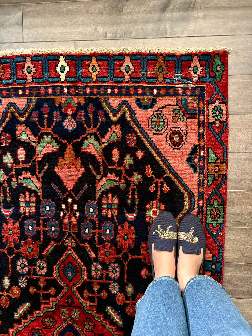 Golden Gal Rugs Vintage Rug #207 - Image 2