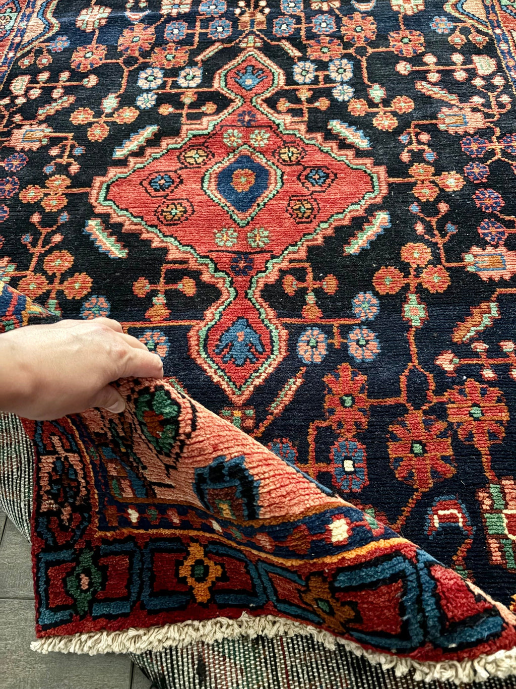 Golden Gal Rugs Vintage Rug #207 - Image 5