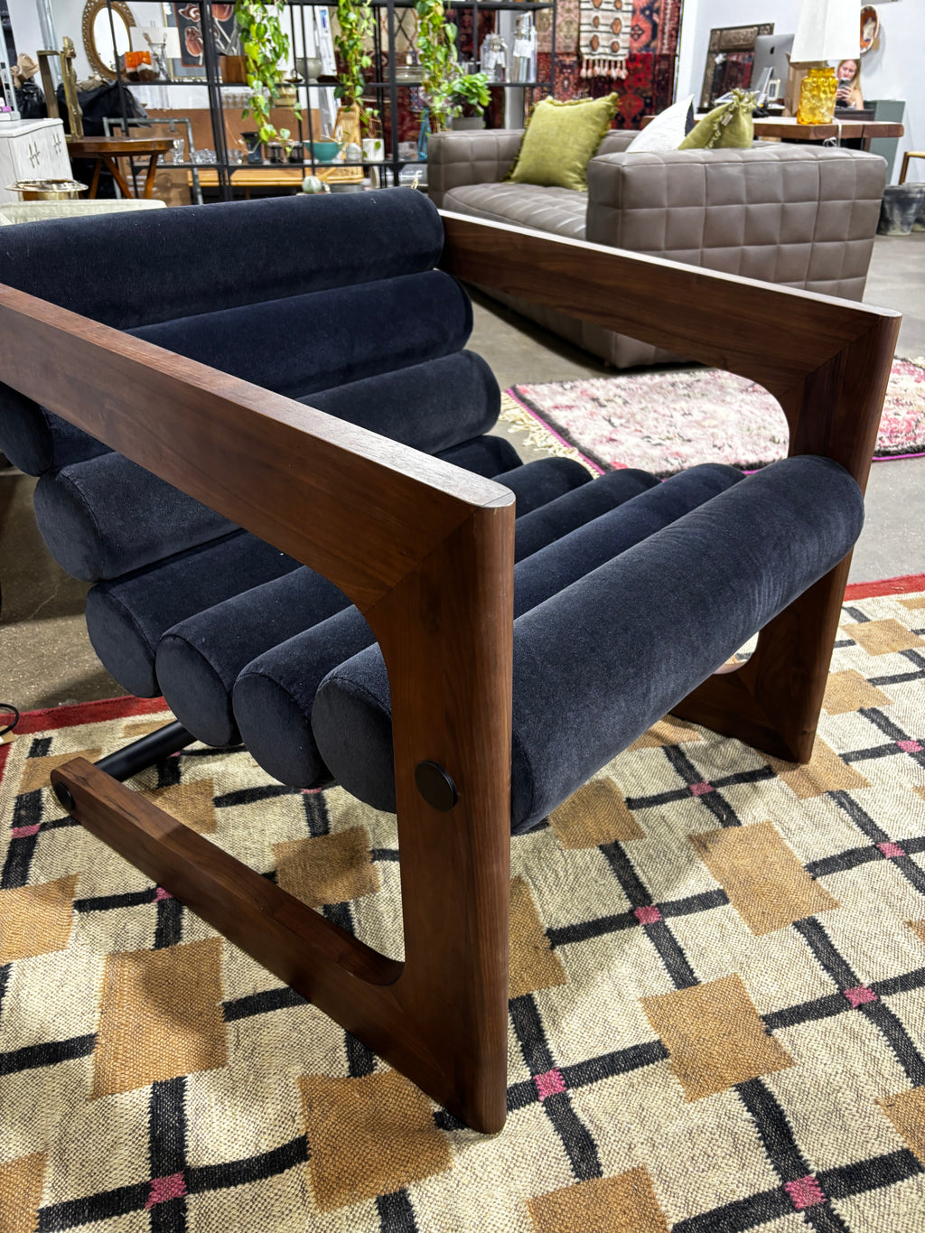 Denver Modern Durango Lounge Chair Ebony - Image 4