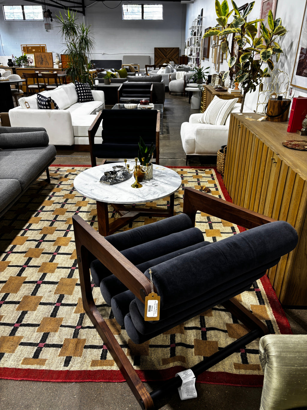 Denver Modern Durango Lounge Chair Ebony - Image 5
