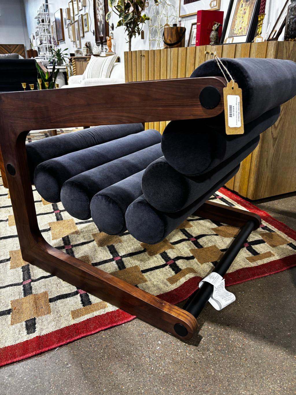 Denver Modern Durango Lounge Chair Ebony - Image 6