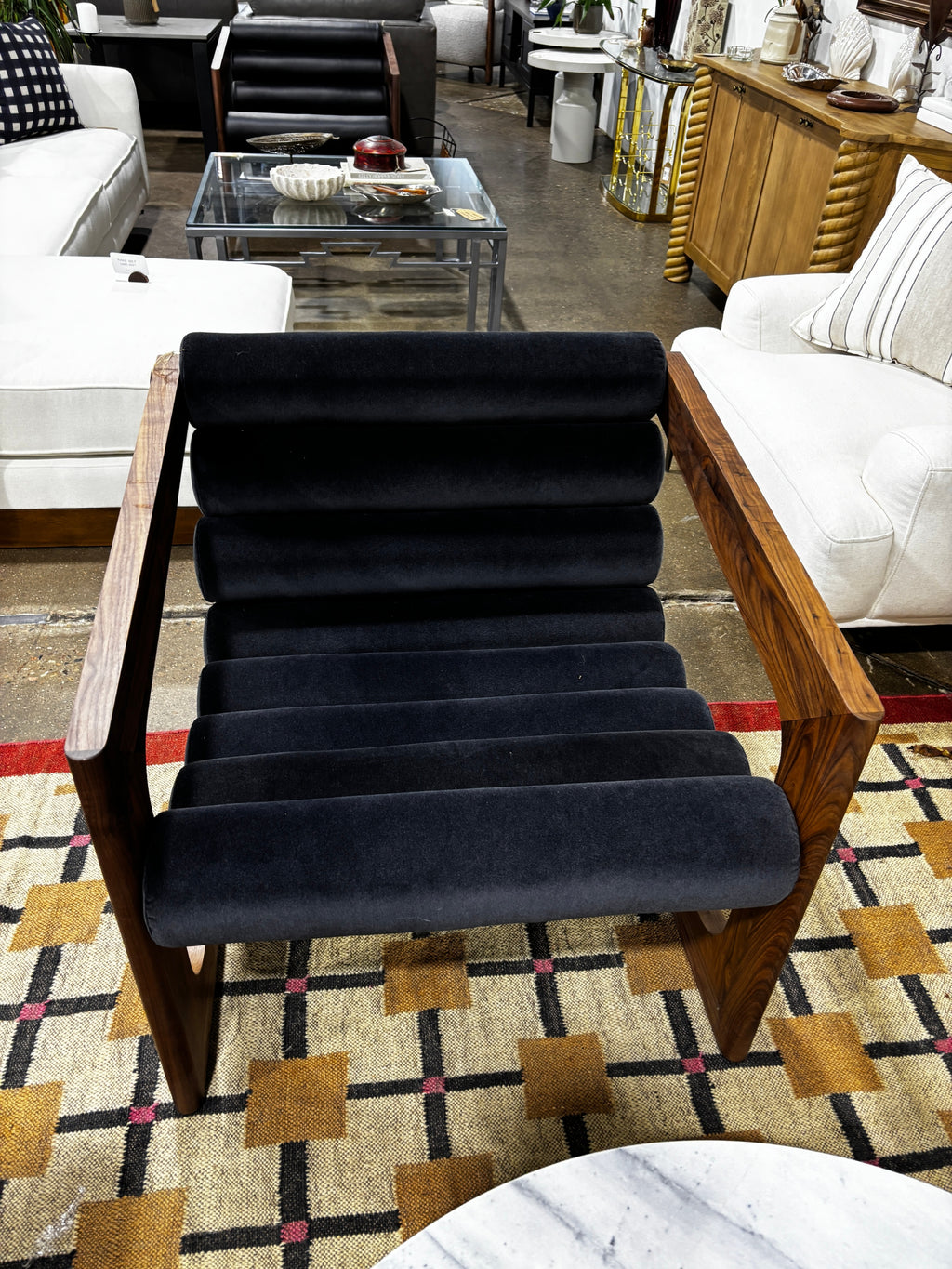 Denver Modern Durango Lounge Chair Ebony - Image 3