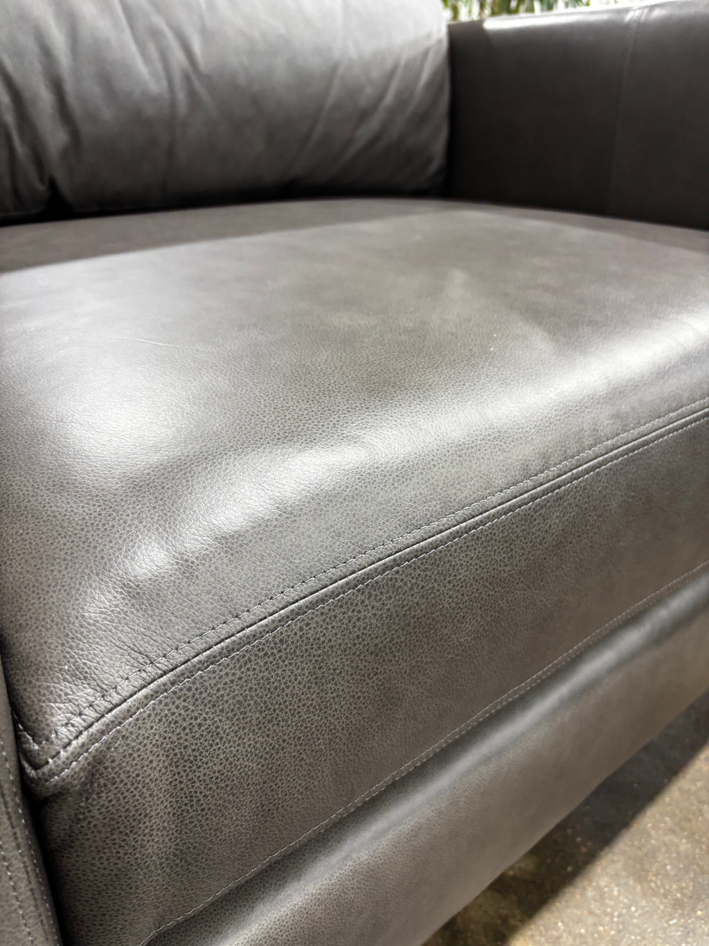 Arhaus Taylor 40” Leather Chair - Image 5