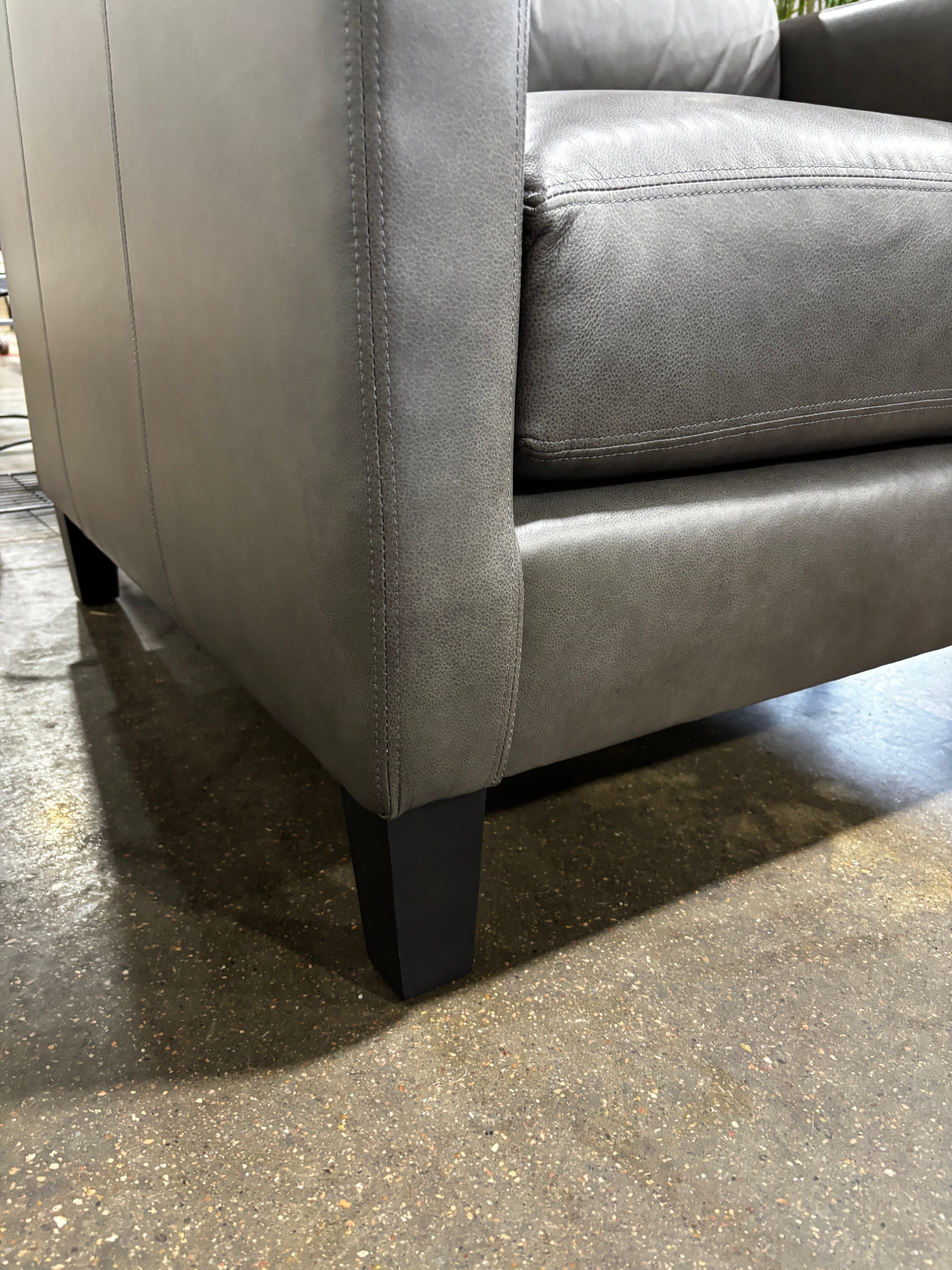 Arhaus Taylor 40” Leather Chair - Image 4