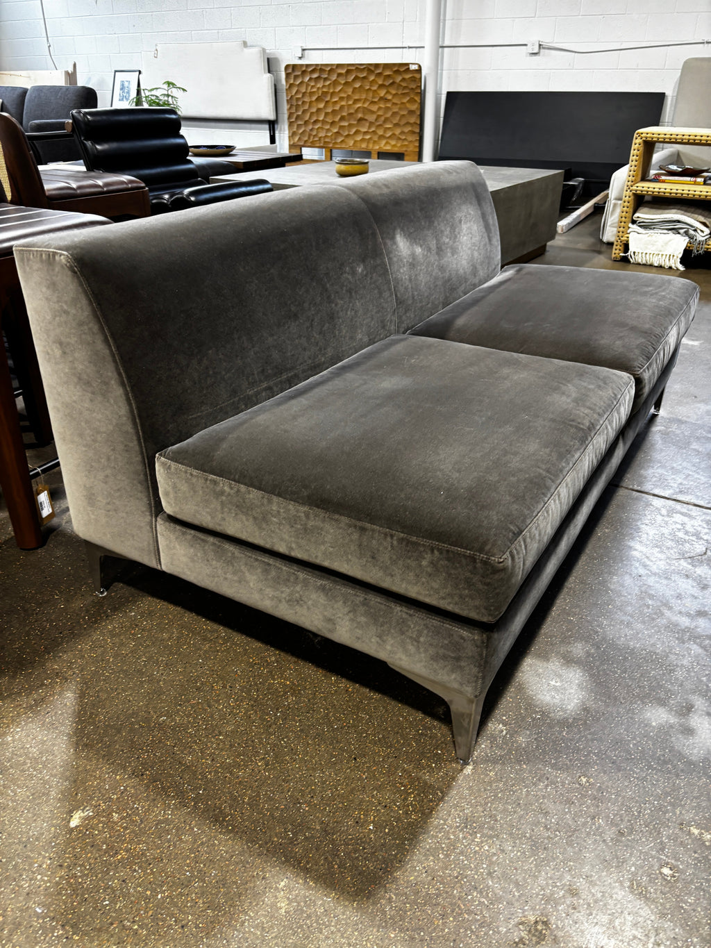 Room & Board Sterling Armless Loveseat - Image 5