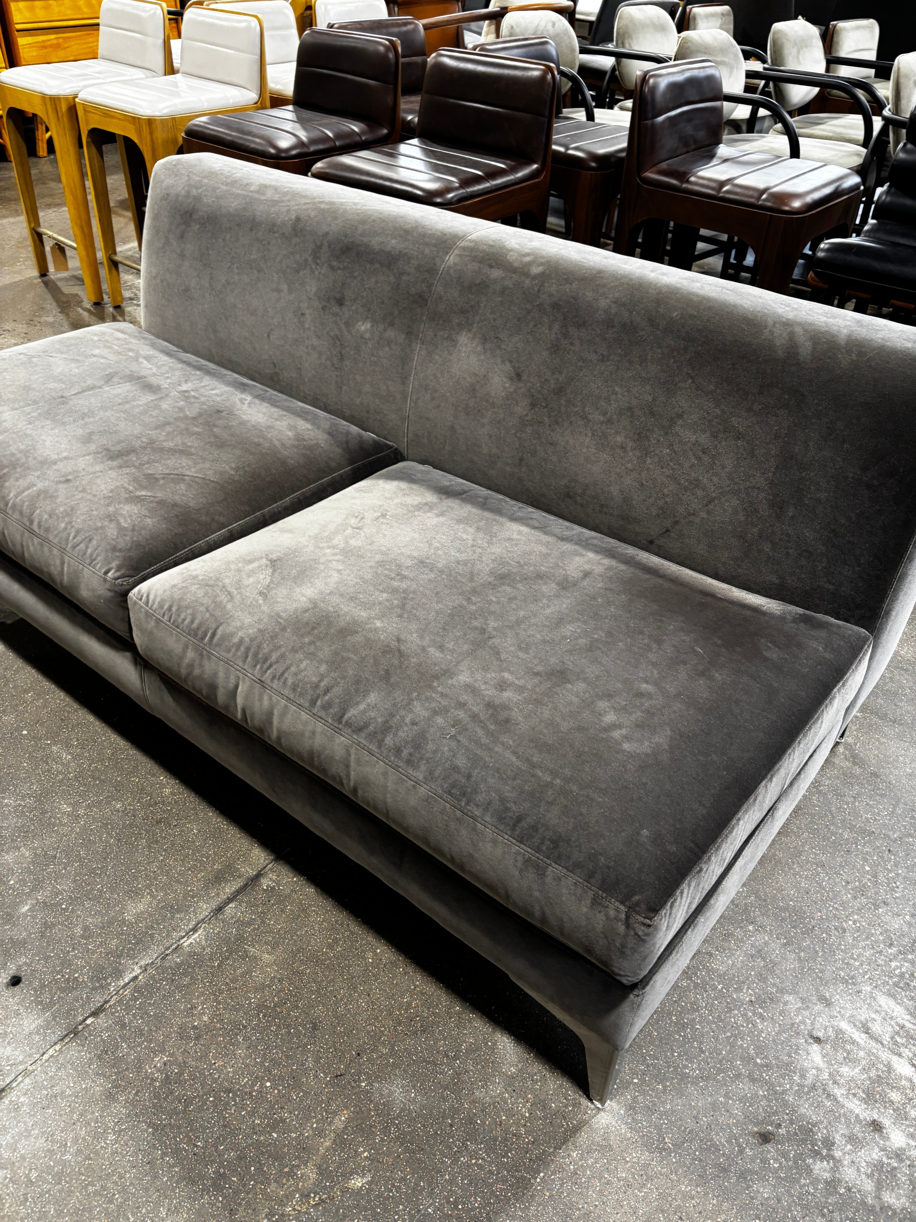 Room & Board Sterling Armless Loveseat - Image 3