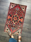 Golden Gal Rugs: Vintage Rug #227 - 3’0” x 1’8” - Image 1