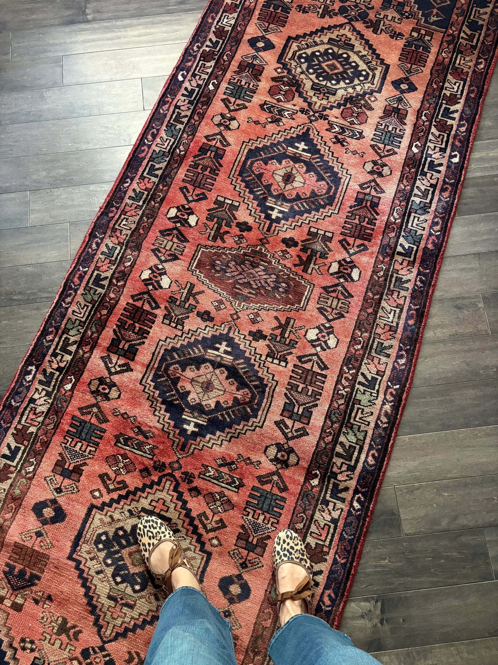 Golden Gal Rugs: Vintage Rug #226 - 9’7” x 3’5” - Image 1