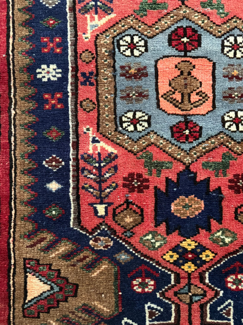 Golden Gal Rugs: Vintage Rug #224 - 4’3.5” x 1’11” - Image 2