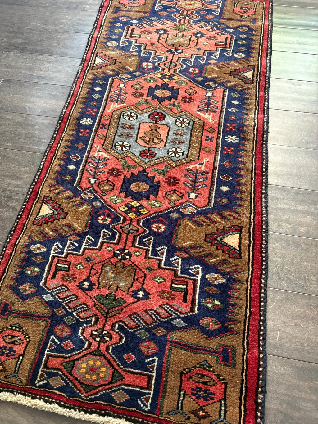 Golden Gal Rugs: Vintage Rug #224 - 4’3.5” x 1’11” - Image 3