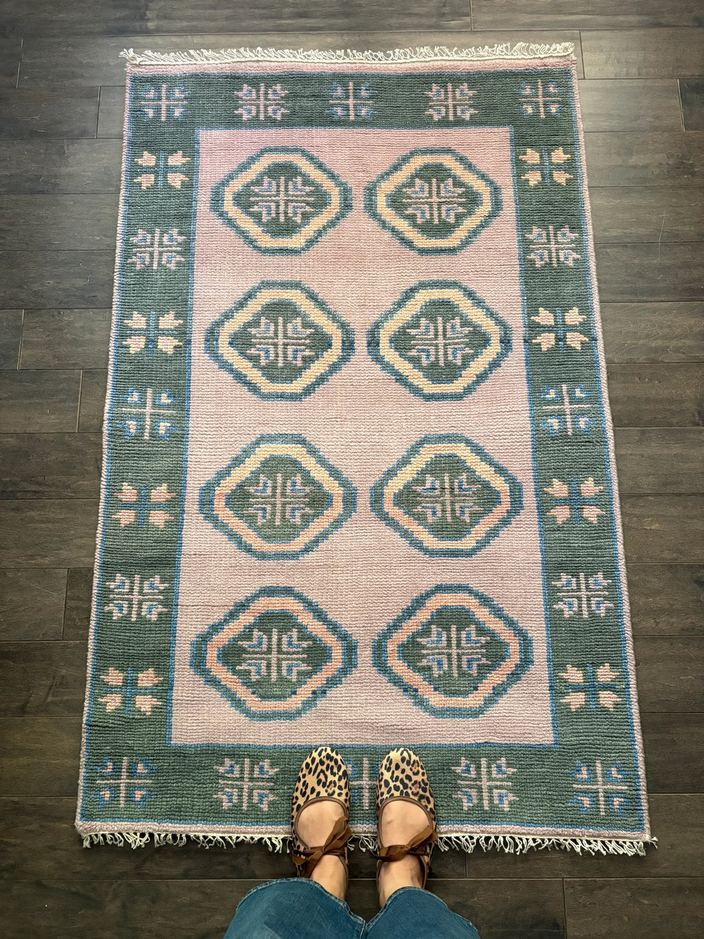 Golden Gal Rugs: Rug #223 - 4’11” x 3’1” - Image 3