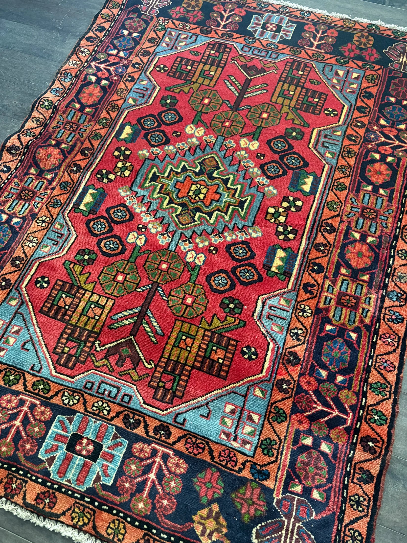 Golden Gal Rugs: Vintage Rug #222 - 5’3” x 3’9” - Image 2