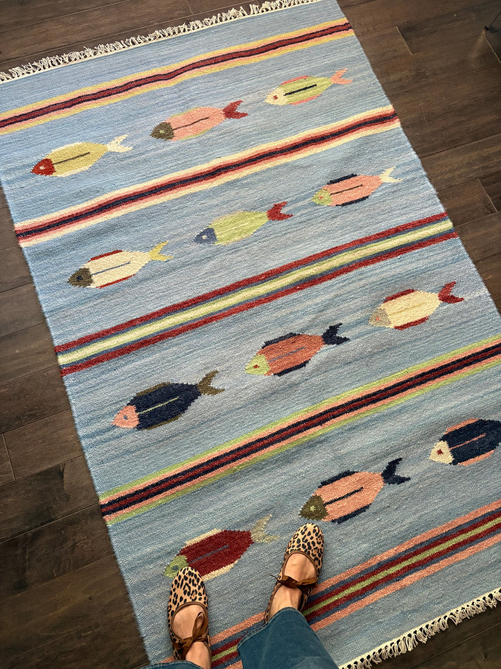 Golden Gal Rugs: Rug #219 - 6'4" x 4'0" - Image 2