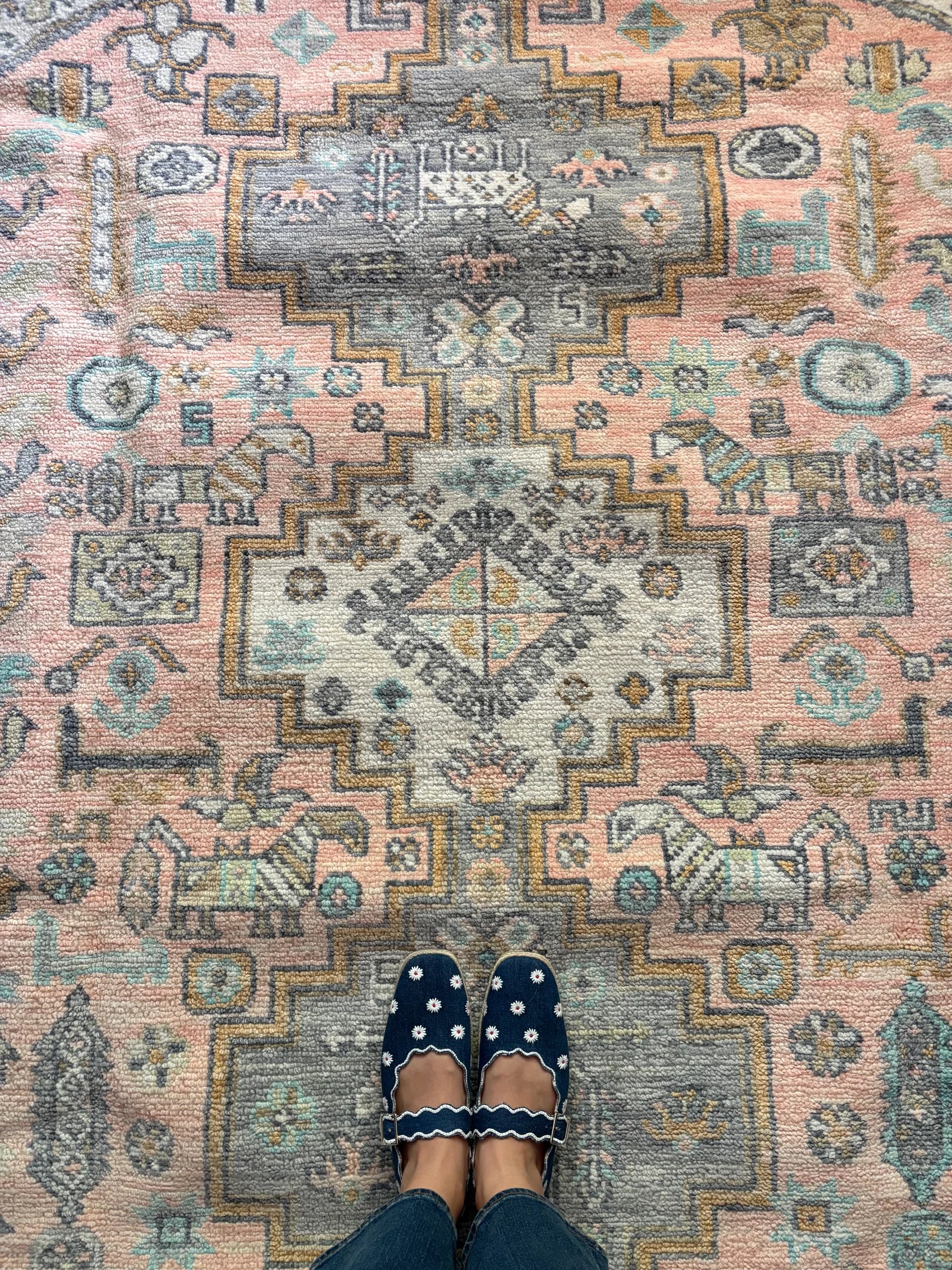 Golden Gal Rugs: Rug #231 - 9’10” x 8’0” - Image 2