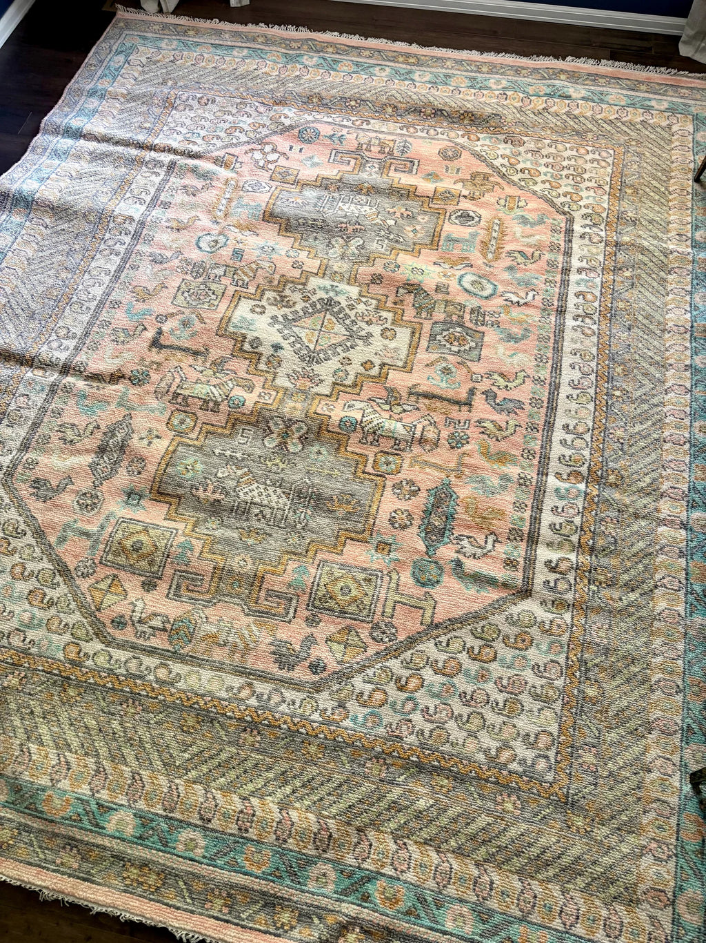 Golden Gal Rugs: Rug #231 - 9’10” x 8’0” - Image 3