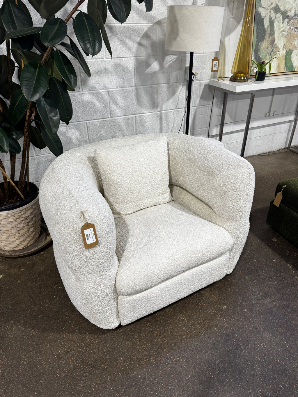 Article Quinn 40.5" Swivel Lounge Chair - Image 2