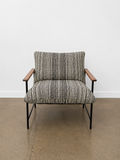 Denver Modern  Vail Lounge Chair Espresso Boucle - Image 1