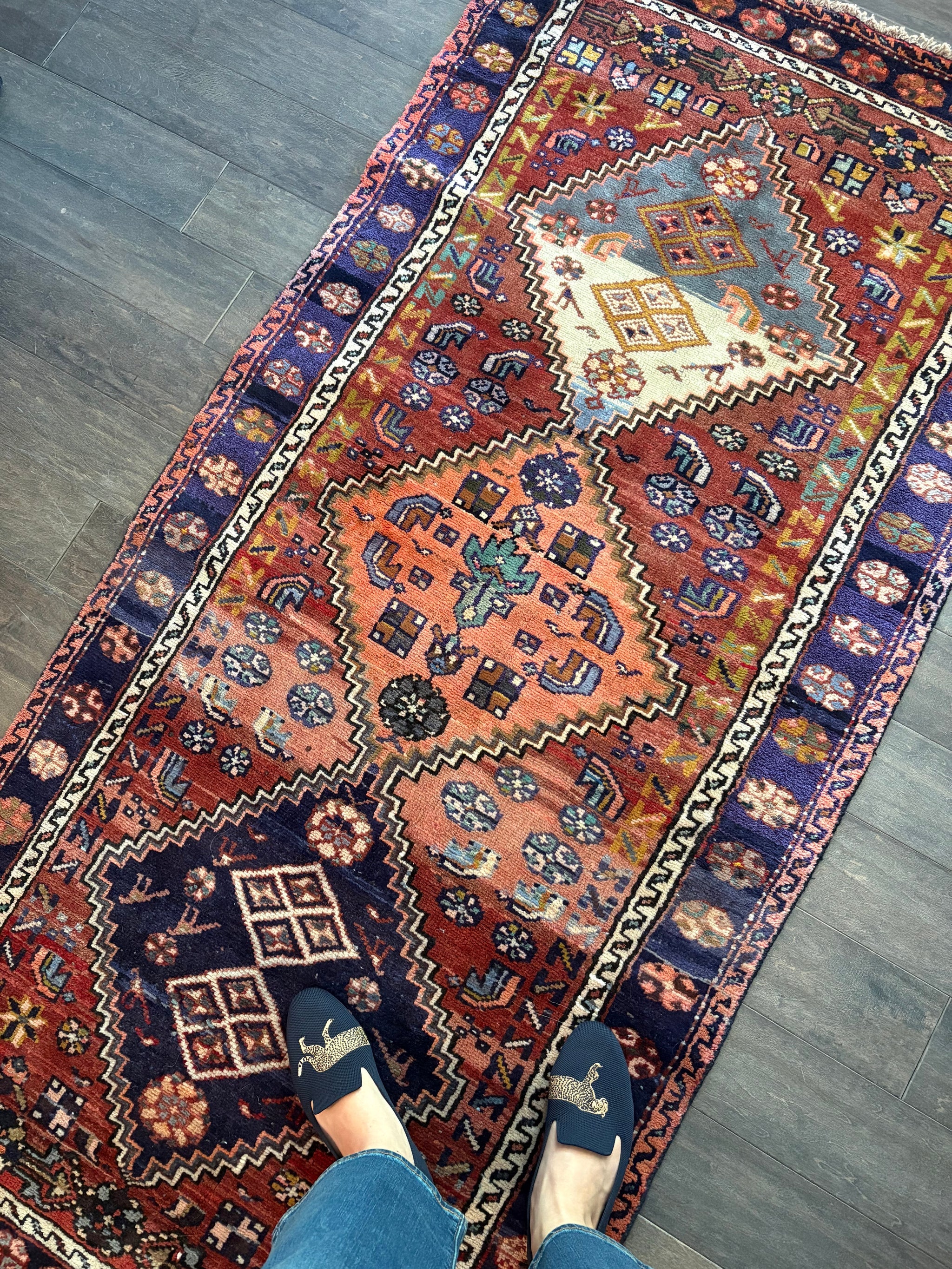 Golden Gal Rugs Vintage Rug #211 - 6’5” x 3’1.5” - Image 1