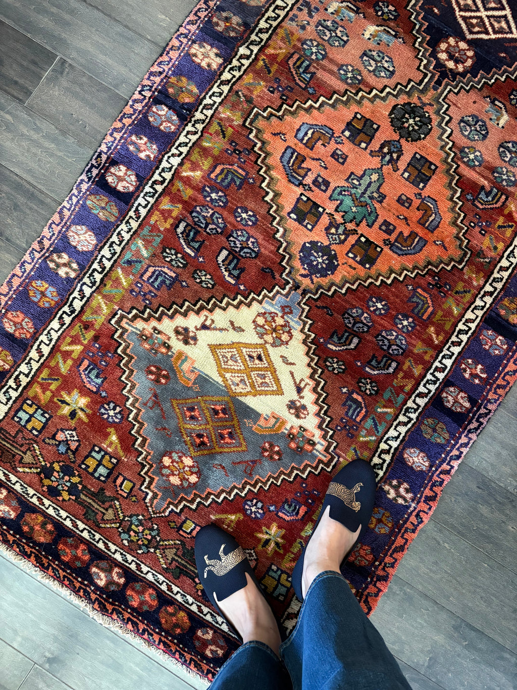 Golden Gal Rugs Vintage Rug #211 - 6’5” x 3’1.5” - Image 4