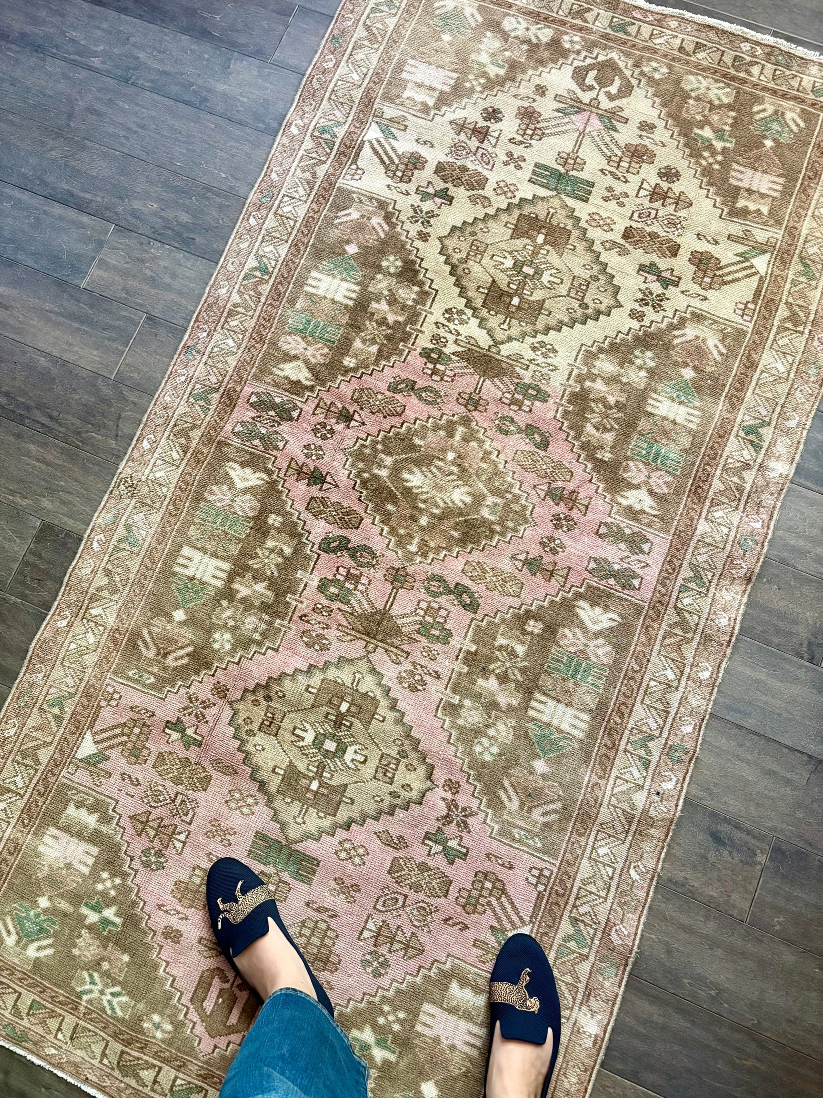 Golden Gal Rugs Vintage Rug #205 - 6’3” x 3’3” - Image 1