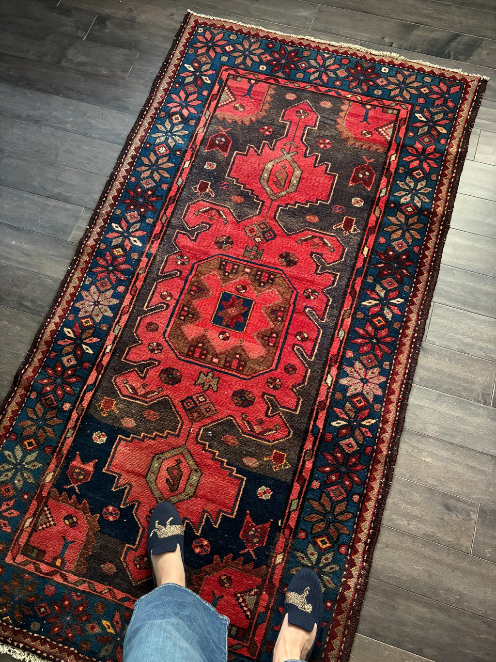 Golden Gal Rugs Vintage Rug #204 - 6’7” x 3’5.5” - Image 1