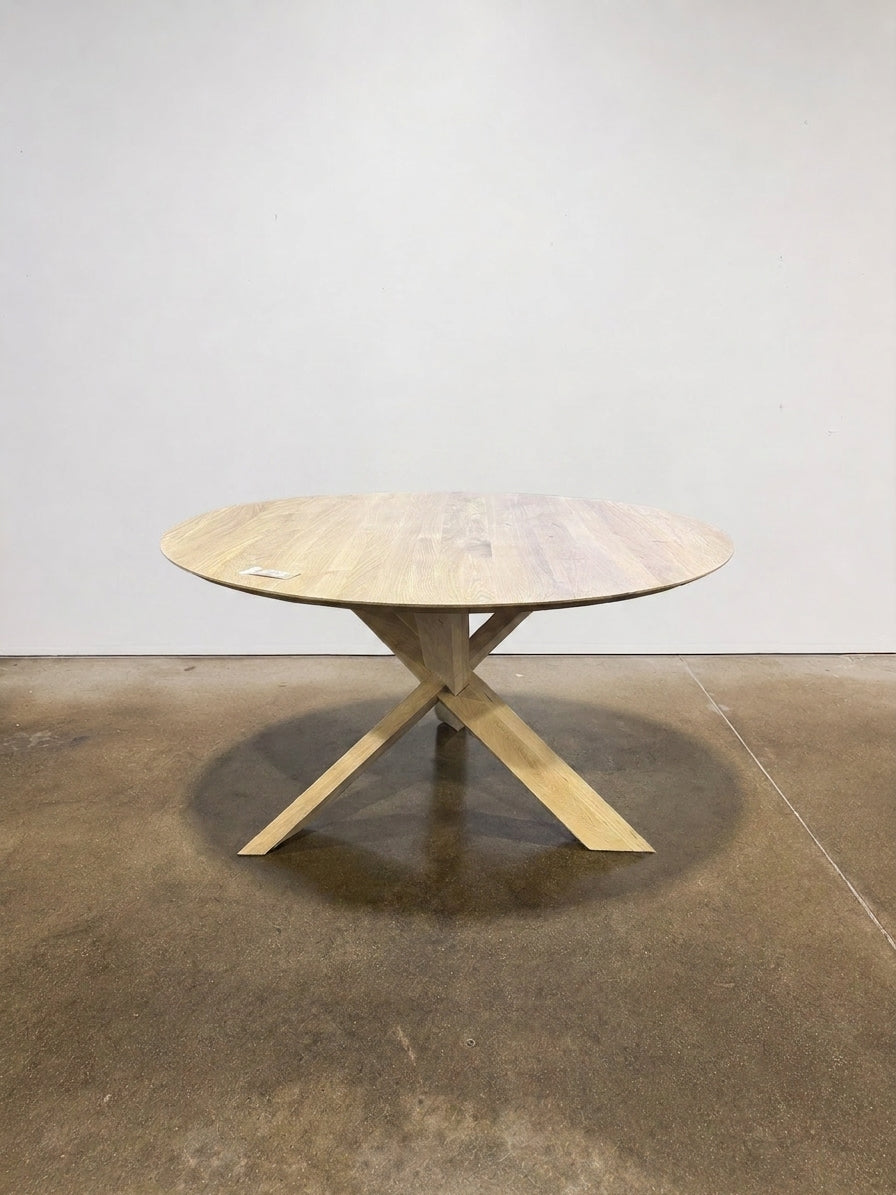Ethnicraft Comet Dining Table 54" (AS-IS) - Image 1
