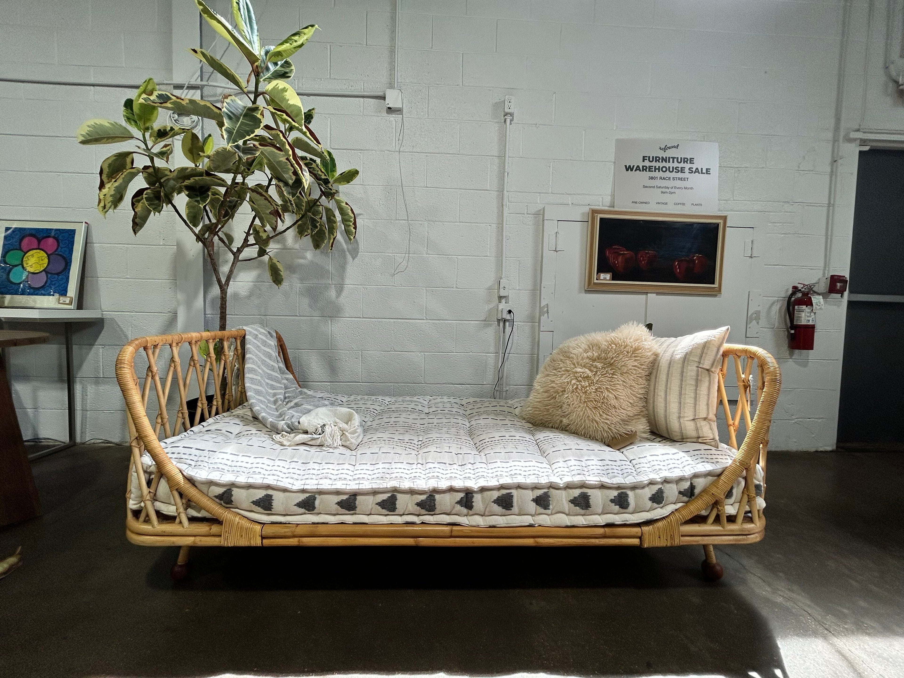 Anthropologie Pari Rattan Daybed - Image 2