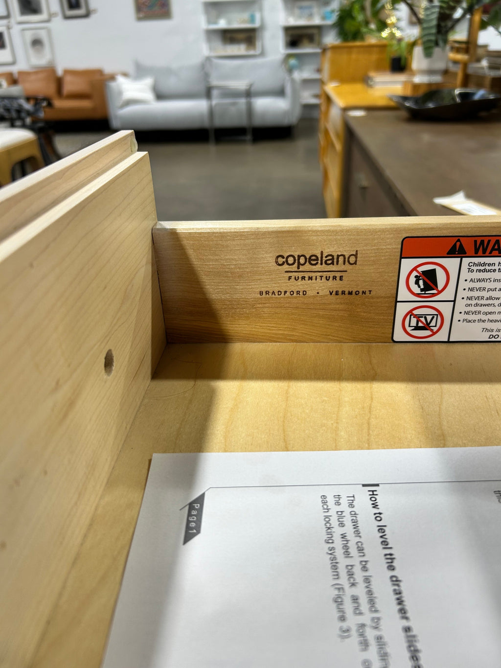 Copeland Furniture Astrid 4-Drawer Dresser - Image 4