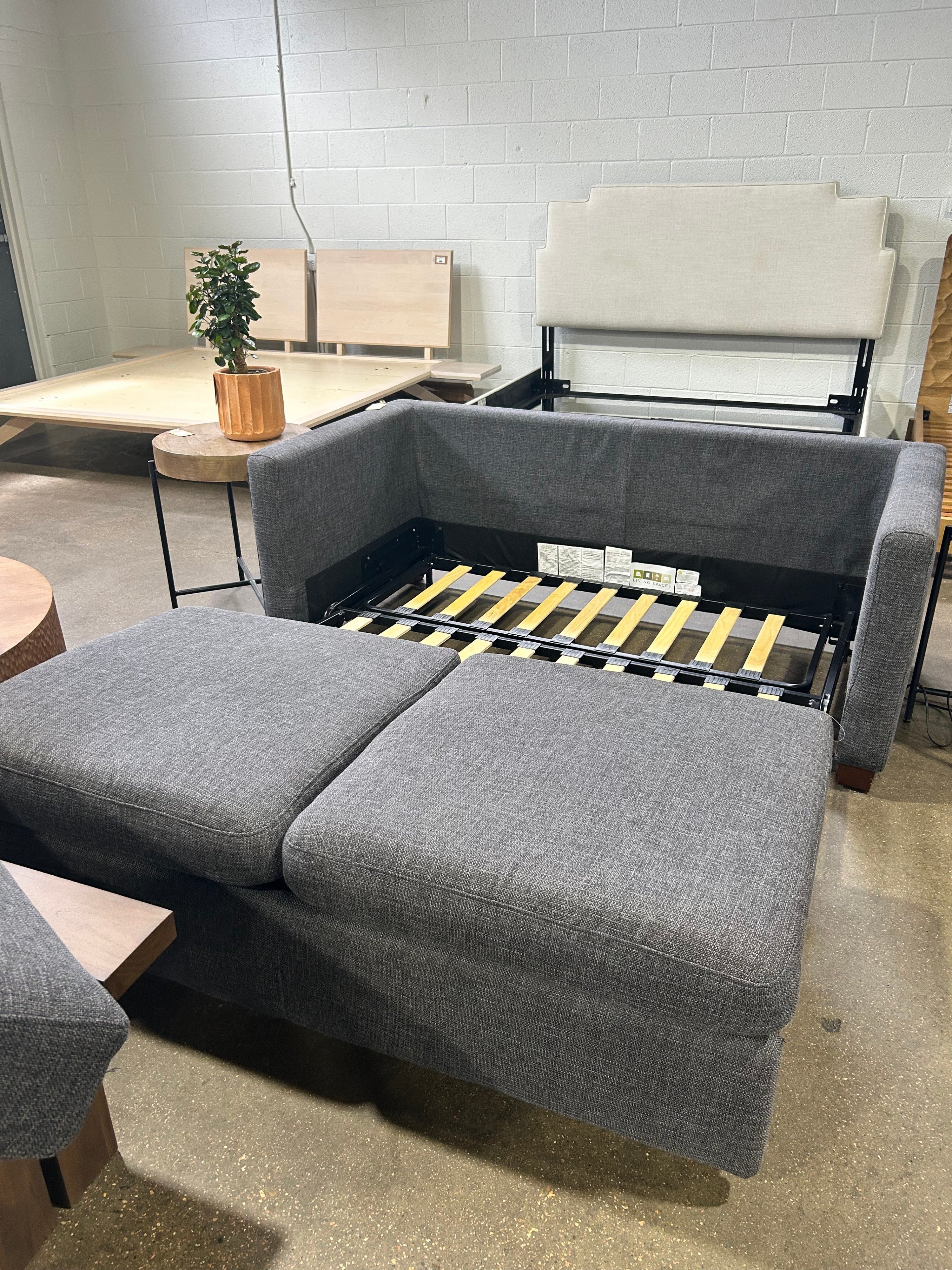 Living Spaces Queen Sleeper Sofa - Image 6