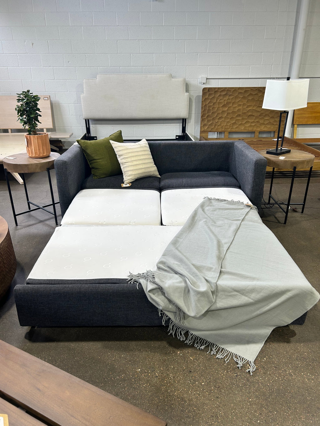 Living Spaces Queen Sleeper Sofa - Image 8