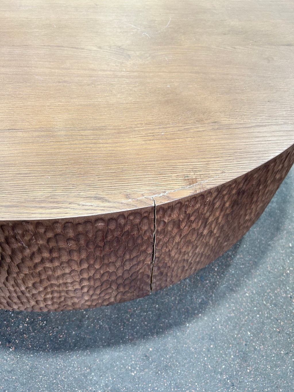 CB2 Hawk 48" Round Coffee Table - Image 7