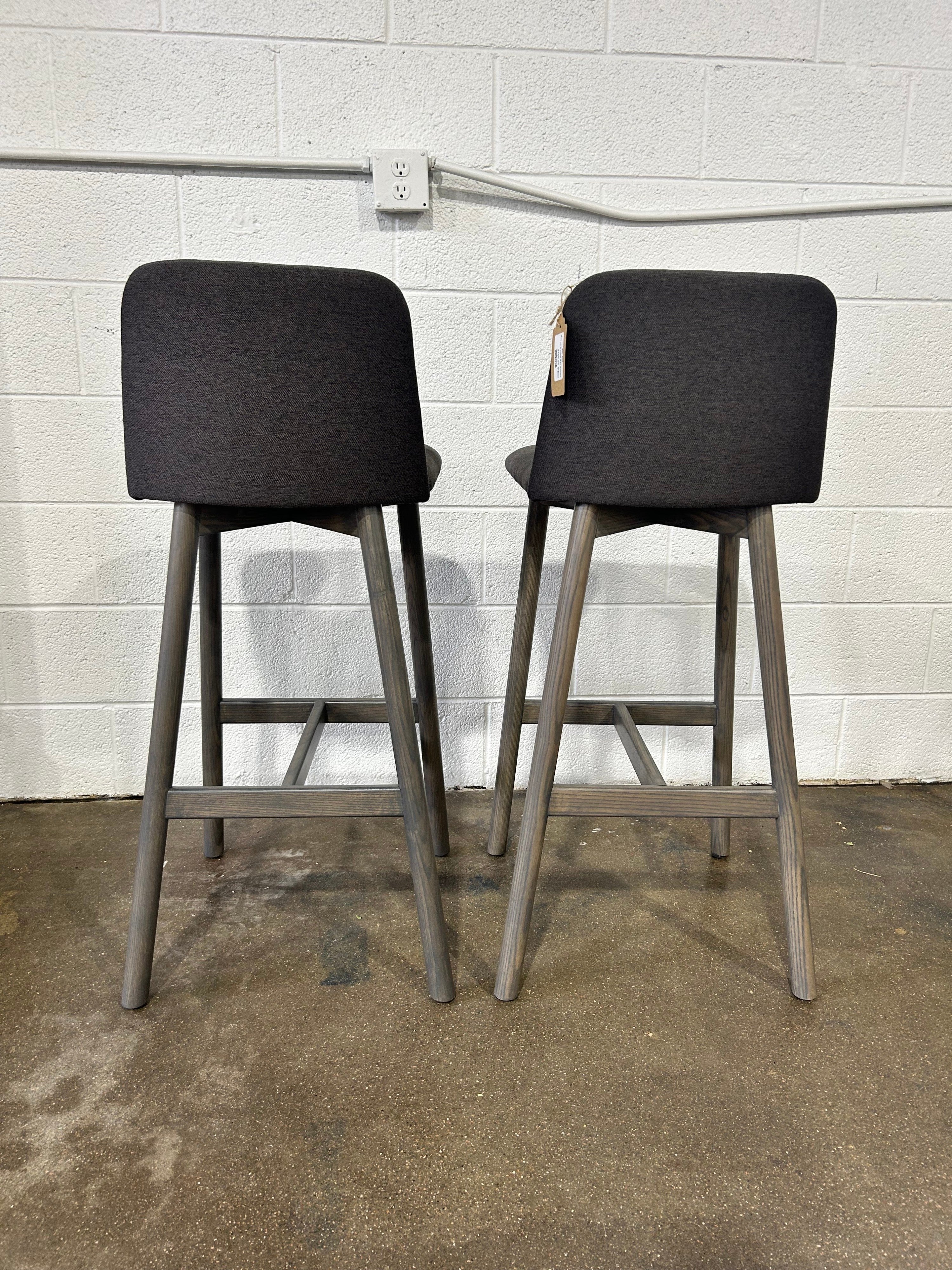 Blu Dot Set of 2 Chip Bar Stools - Image 4